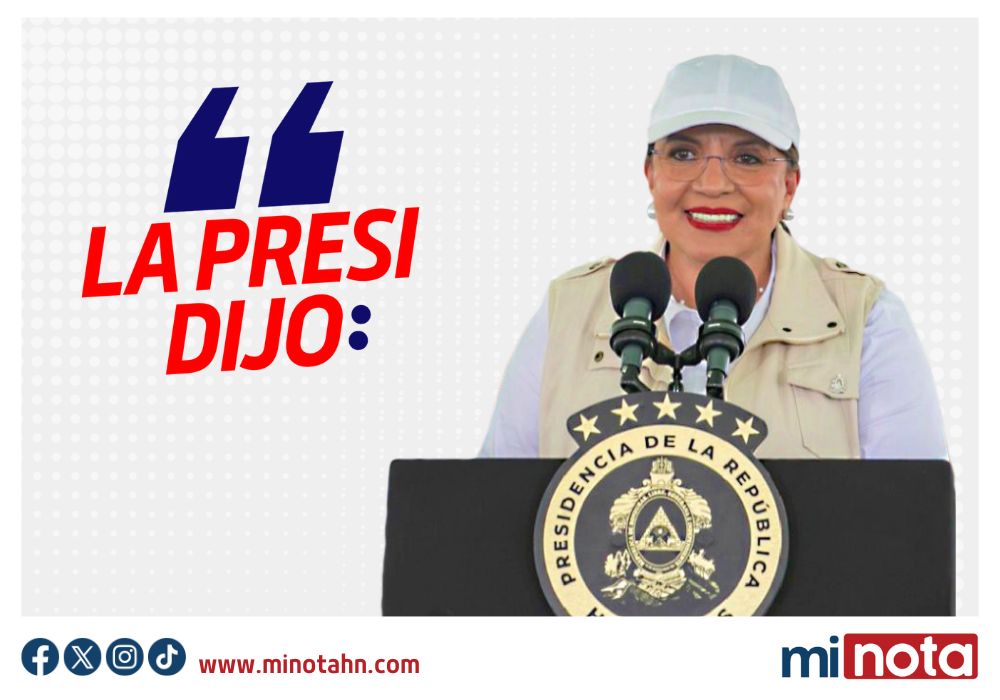 Discurso integro de la Presidenta; inauguración de cancha en Chinacla, La Paz.