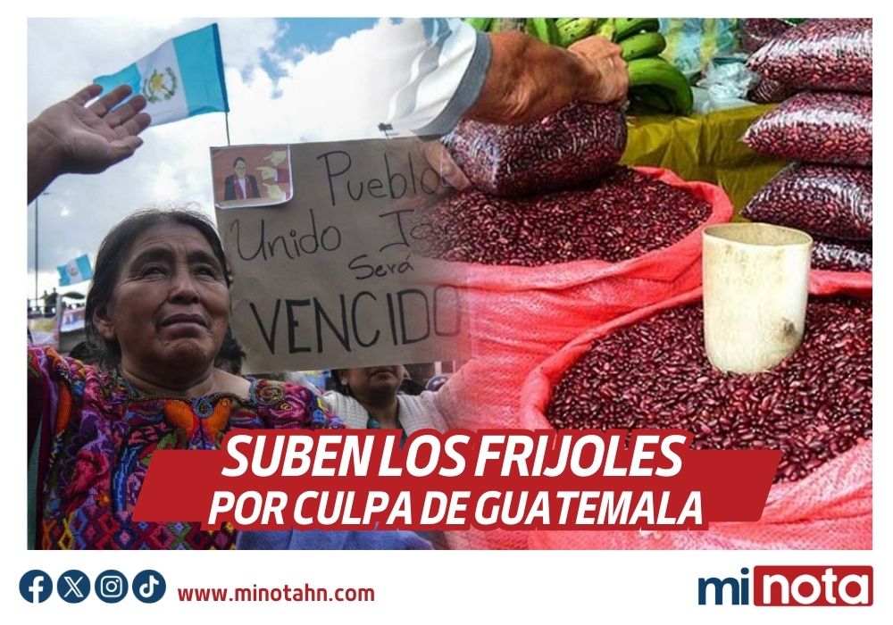 Por culpa de Guatemala sube el frijol 🙄