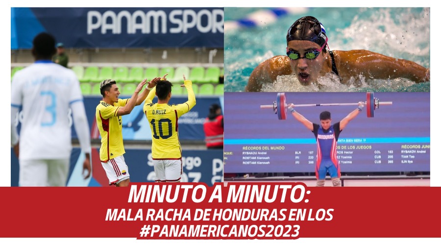 Minuto a Minuto: mala racha de Honduras en los #Panamericanos2023