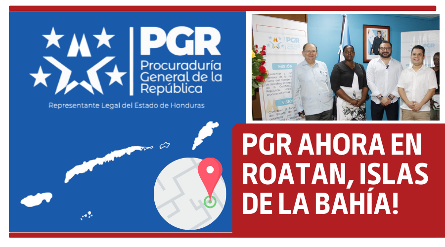 PGR ahora en Roatán, Islas de la Bahía!