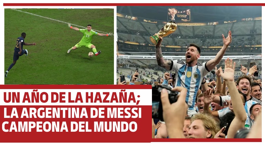 Un año de la hazaña; la Argentina de Messi campeona del Mundo