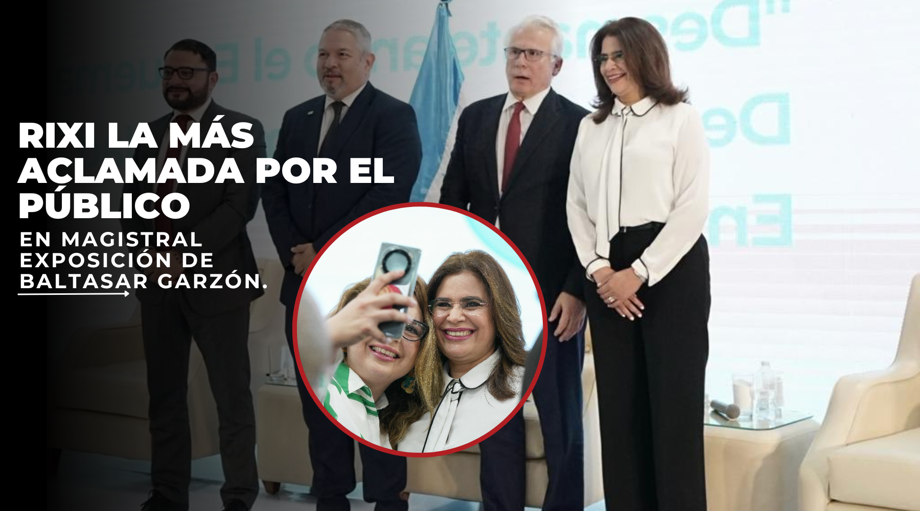 Rixi la más aclamada por el público en magistral exposición de Baltasar Garzón.