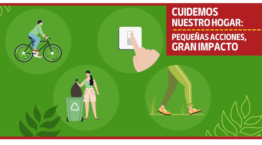 Cuidemos nuestro hogar, pequeñas acciones, gran impacto