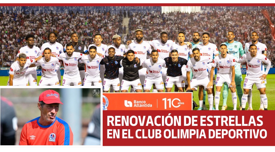 Renovación de estrellas en el Club Olimpia Deportivo