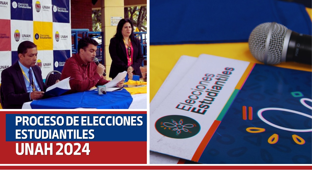 Proceso de elecciones estudiantiles en la UNAH 2024