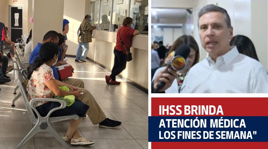 IHSS Brinda atención Médica los Fines de Semana