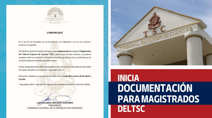 Inicia documentación para Magistrados del TSC