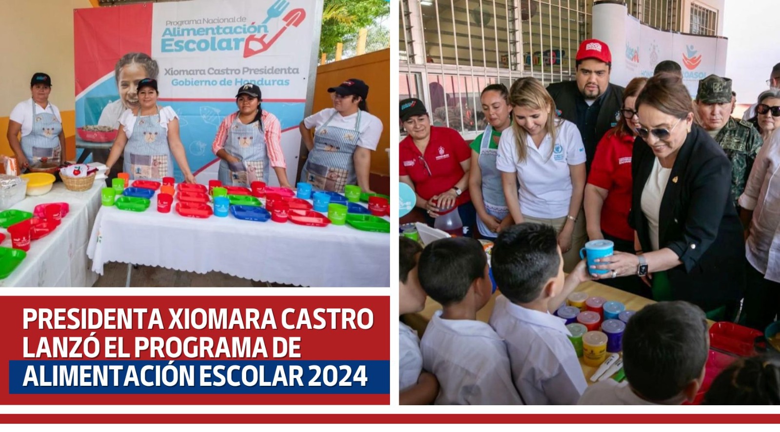 Lanzamiento del programa de Alimentación Escolar 2024