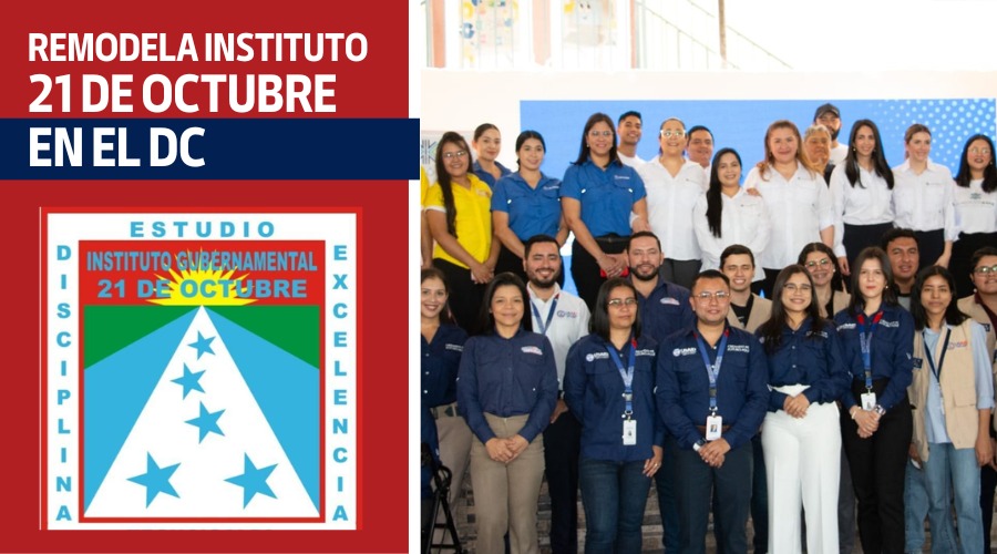 Remodela Instituto 21 de octubre en el  DC