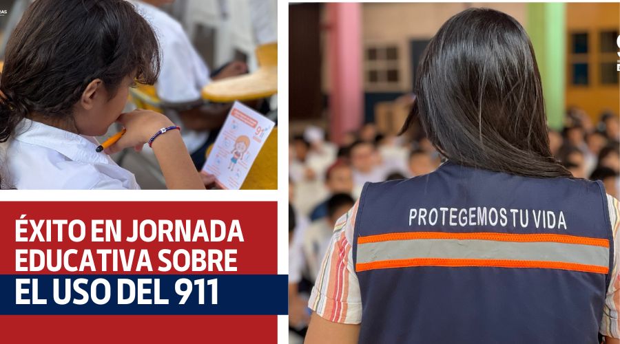 Éxito en jornada educativa sobre el uso del 911