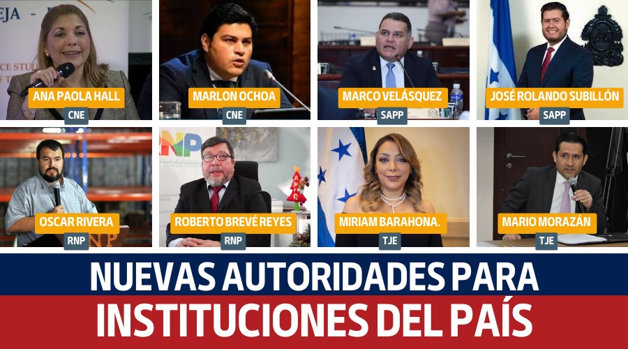 Nuevas autoridades para  instituciones del país