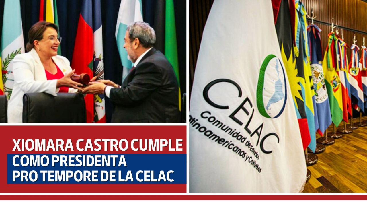 Xiomara Castro cumple como presidenta pro tempore de la CELAC