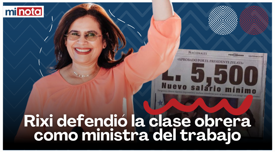 Rixi defendió la clase obrera como ministra del trabajo