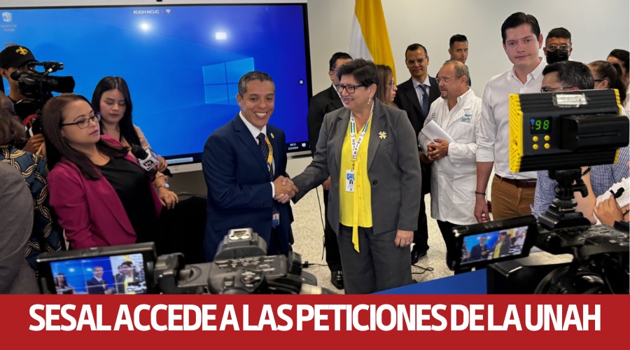 SESAL accede a las peticiones de la UNAH