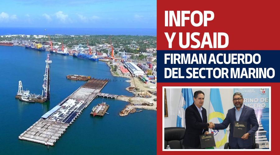 INFOP y USAID firman acuerdo del sector marino