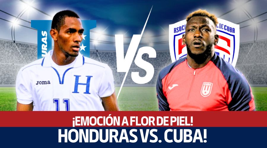 ¡Arrancan las eliminatorias para el mundial! Honduras vs Cuba