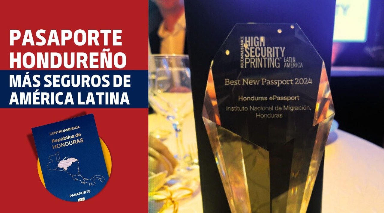 Pasaporte Hondureño es calificado como uno de los más seguros de América Latina
