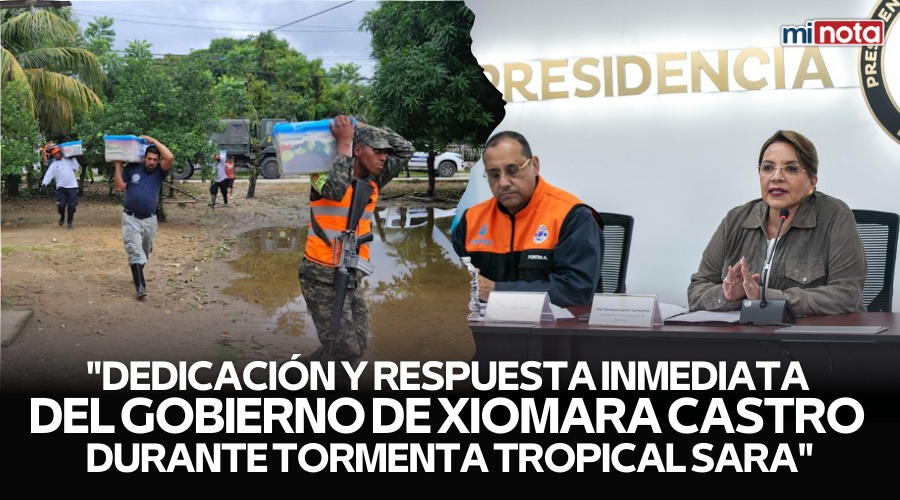 Respuesta inmediata del gobierno de Xiomara Castro