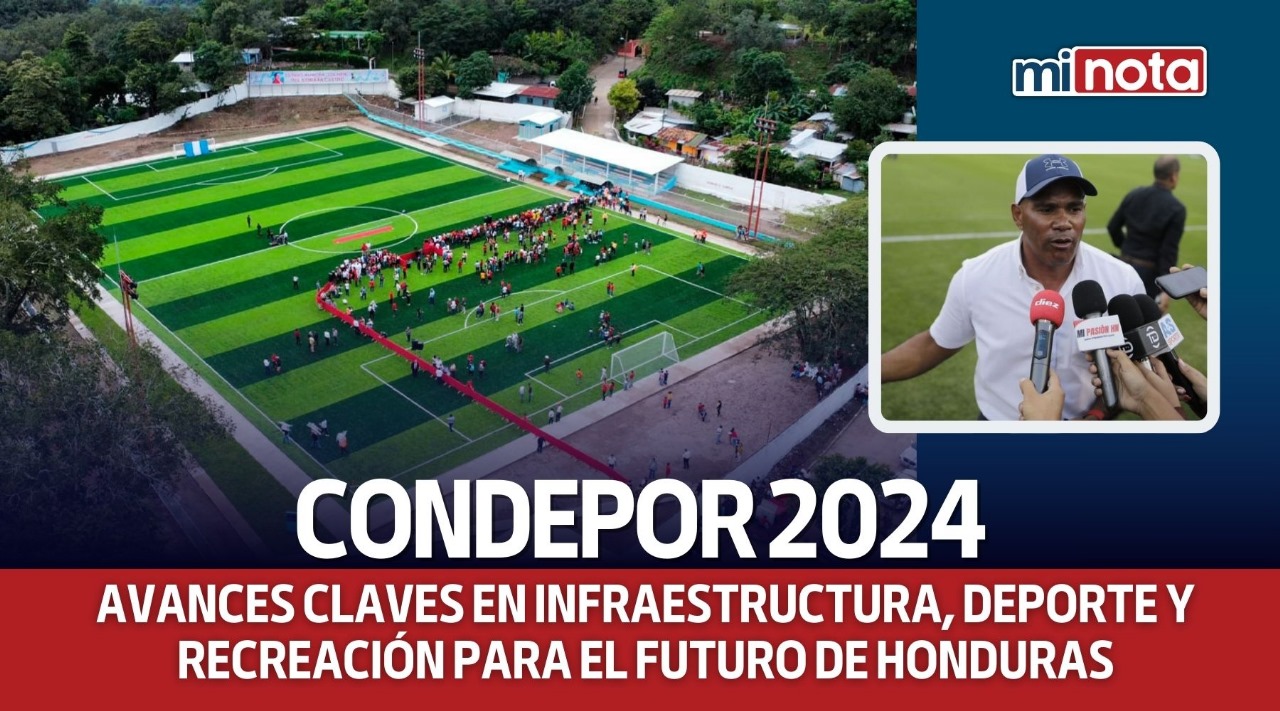 CONDEPOR 2024: Avances claves en infraestructura, deporte y recreación para el futuro de Honduras