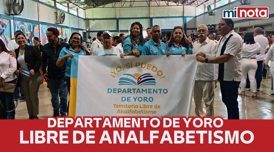 DEPARTAMENTO DE YORO LIBRE DE ANALFABETISMO