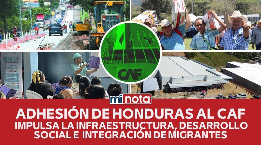 CAF IMPULSA EL CAMBIO EN HONDURAS CON DESARROLLO, INCLUSIÓN Y MODERNIZACIÓN