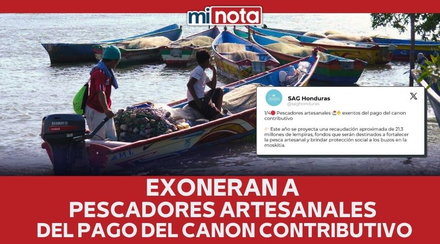 pescadores de Honduras