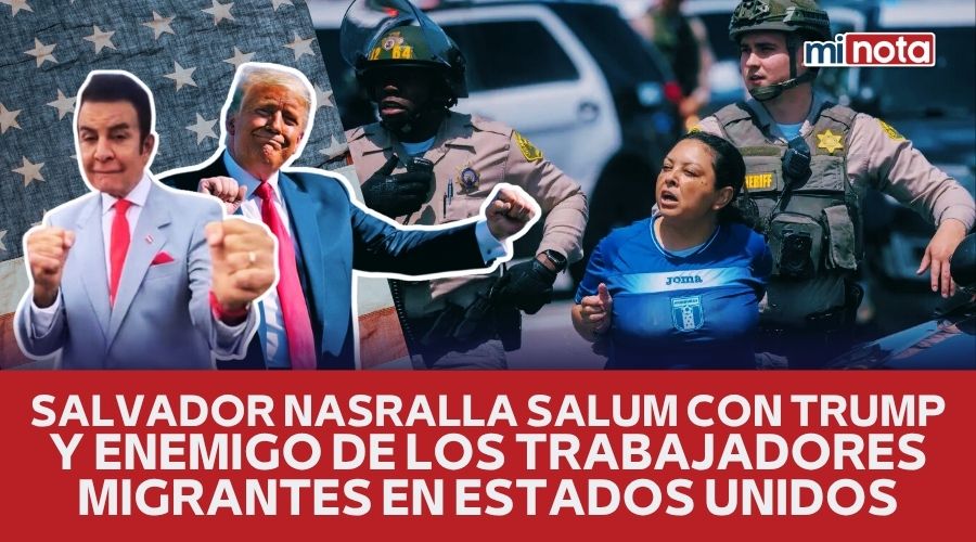 Nasralla Salum se opone al apoyo a los migrantes