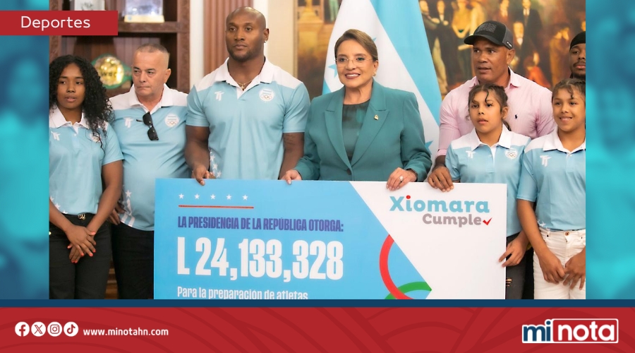 ¡Impulso olímpico! Gobierno de LIBRE destina L24.1 millones al deporte hondureño