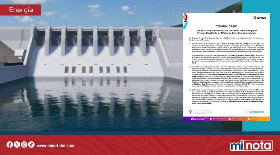 ¡Desmontando mitos! El Tablón, un proyecto con transparencia y rigor técnico