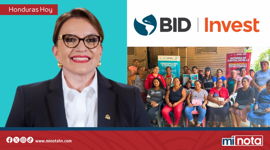 Presidenta Castro pide a BID Invest atender áreas vulnerables