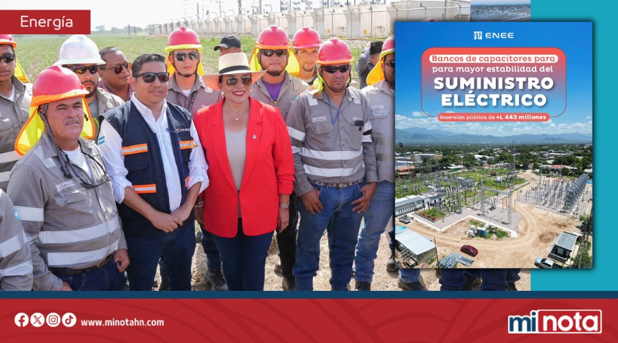 GOBIERNO DE LIBRE INVIERTE MÁS DE L443 MILLONES PARA ESTABILIZAR EL VOLTAJE  ELÉCTRICO EN COMAYAGUA, VALLE DE SULA Y FRANCISCO MORAZÁN