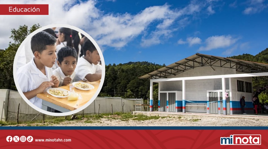 Gobierno construye comedor escolar en Intibucá