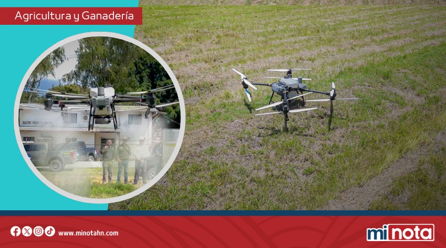 SAG-DICTA IMPLEMENTA DRONES AGRÍCOLAS EN EL PAÍS