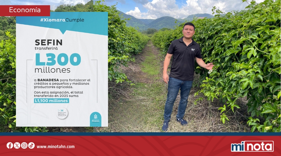 BANADESA recibe L300 Millones para la agricultura