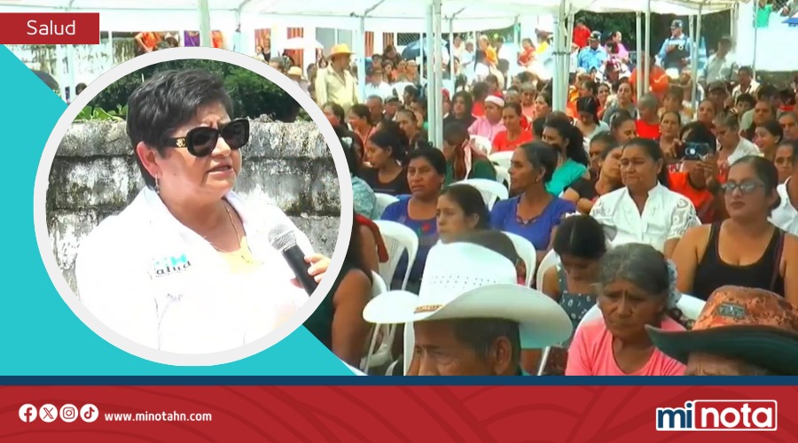 INAUGURACIÓN DEL CENTRO DE SALUD EN CONCEPCIÓN DEL SUR, SANTA BÁRBARA