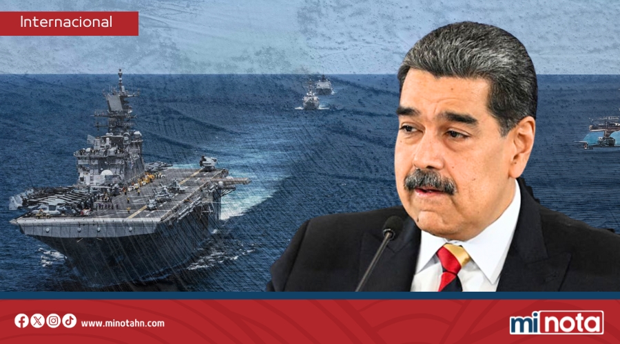 Maduro acusa a EE. UU. de buscar controlar riquezas venezolanas con despliegue militar