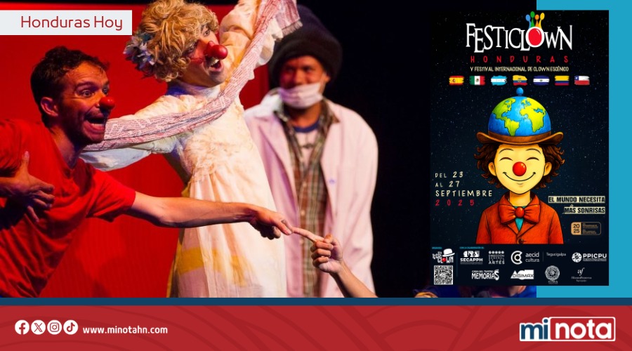 V FESTIVAL INTERNACIONAL DE CLOWN ESCÉNICO FESTICLOWN HONDURAS 2025
