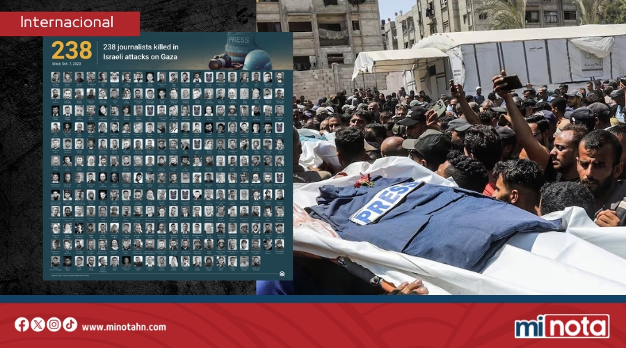 Campaña global denuncia el genocidio de más periodistas en Gaza