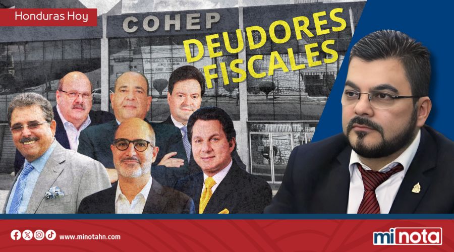 ¡Bomba fiscal! Las 10 familias exoneradas deben al Estado L65 mil millones, por eso rechazan la LJT