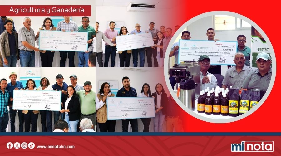 Olancho recibe L47.5 millones para el sector agro