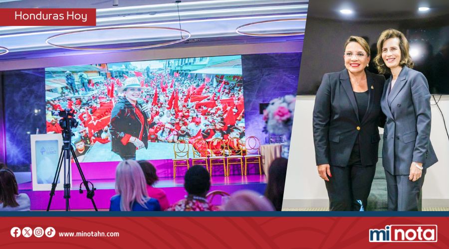 Princesa de Bélgica elogia a la presidenta Castro