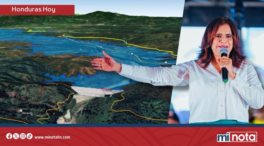 Rixi Moncada recalca que la construcción de la represa El Tablón es una obra clave para la mitigación de riesgos en el Valle de Sula