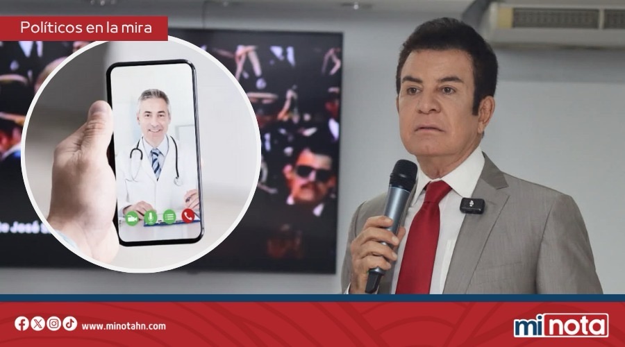 Telemedicina: visión de Nasralla que apunta a reducir la inversión pública en salud