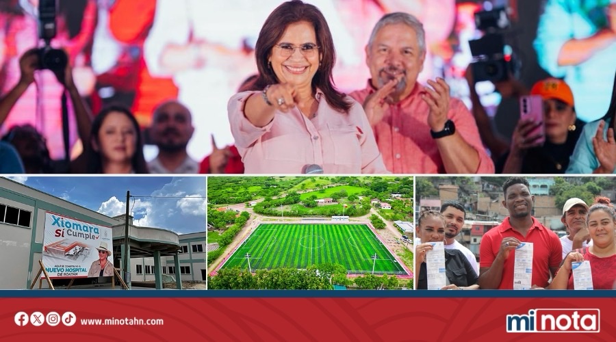 Solo con Rixi Moncada en la presidencia, Honduras tendrá más hospitales, más canchas de primer nivel y más familias beneficiadas con energía gratis