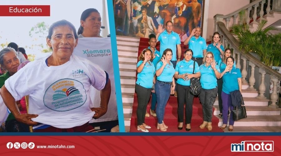 ¡Histórico! Presidenta Castro declara a Honduras libre de analfabetismo y agradece a brigada cubana