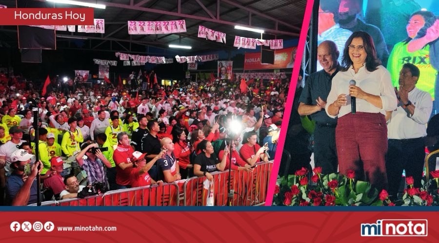 En recorrido por la colonia Satélite, Rixi Moncada plantea su plan de desarrollo para San Pedro Sula