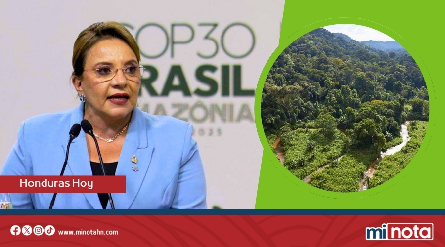 DEFENDER EL BOSQUE ES DEFENDER LA DEMOCRACIA: PRESIDENTA XIOMARA CASTRO ALZA SU VOZ EN LA COP30