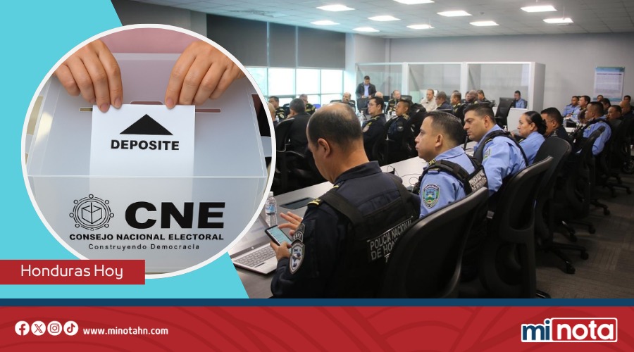 POLICIA NACIONAL GARANTIZA SEGURIDAD EN LAS  ELECCIONES GENERALES