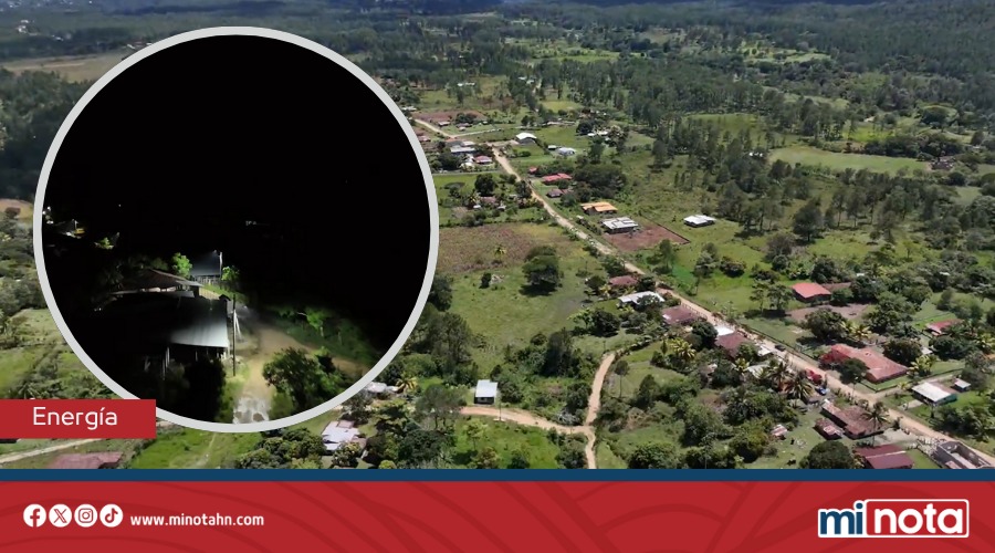 ENERGÍA ELÉCTRICA EN SUYAPITA, DULCE NOMBRE DE CULMÍ, OLANCHO