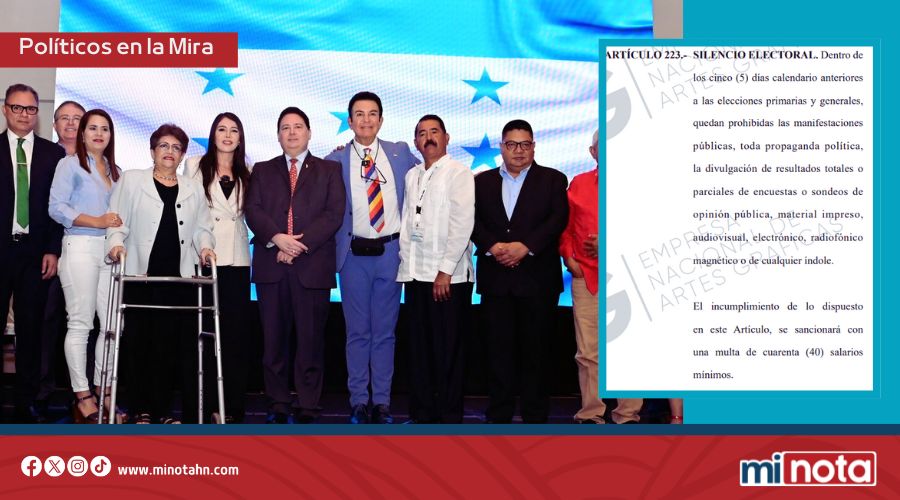 Nasralla infringe silencio electoral en Honduras y se expone a multa